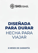 Valija Mediana Rígida con 4 Ruedas 360°