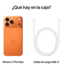 Apple iPhone 17 Pro Max (256 GB) - Naranja cósmico